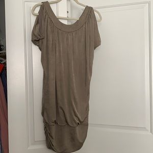 Metallic medium dress